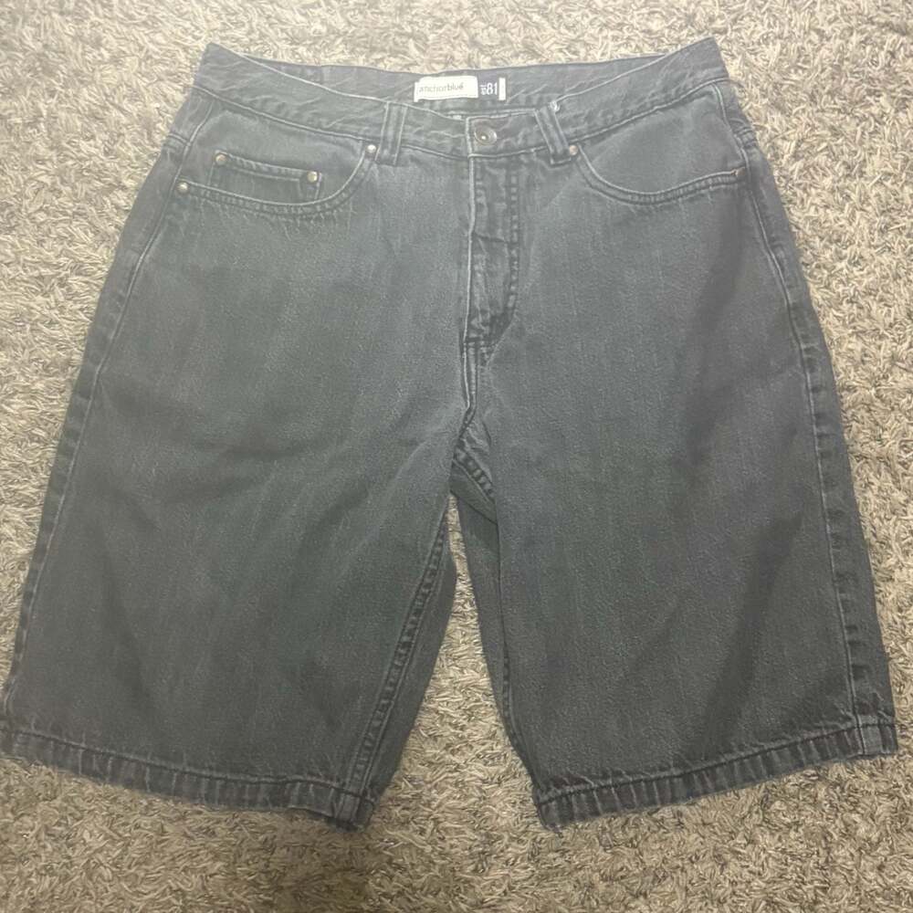 Anchor Blue Est. 81 Baggy Jorts Size 32